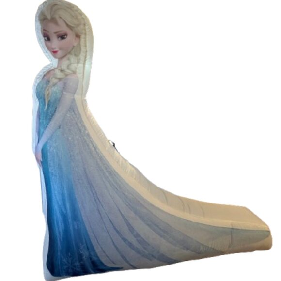 2015 DISNEY GEMMY FROZEN ELSA PHOTOREALISTIC 5 FT CHRISTMAS INFLATABLE - Picture 2 of 9
